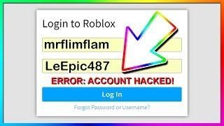 account hacks for roblox
